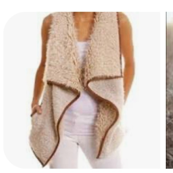 Beautiful vest. 78% Acrylic, 18% Wool, 4% Polyester., - Picture 8 of 8